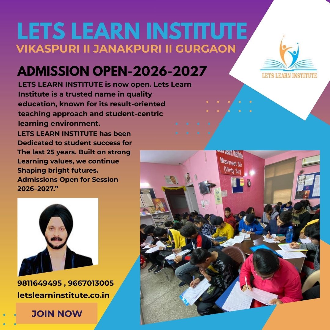 best coaching institute in Vikaspuri